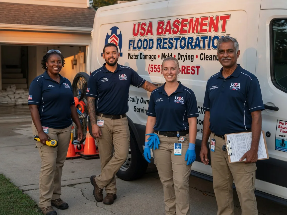 Basement Flood Cleanup company in Evant, TX